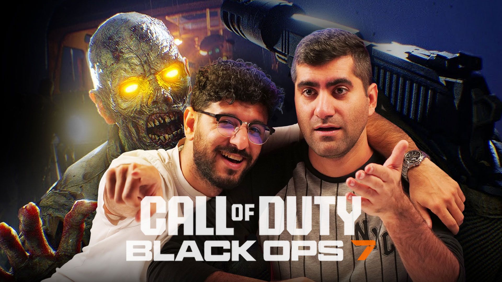 آرائیس و فرزین روی کاور نیم نگاه بازی کال آو دیوتی بلک آپس ۷