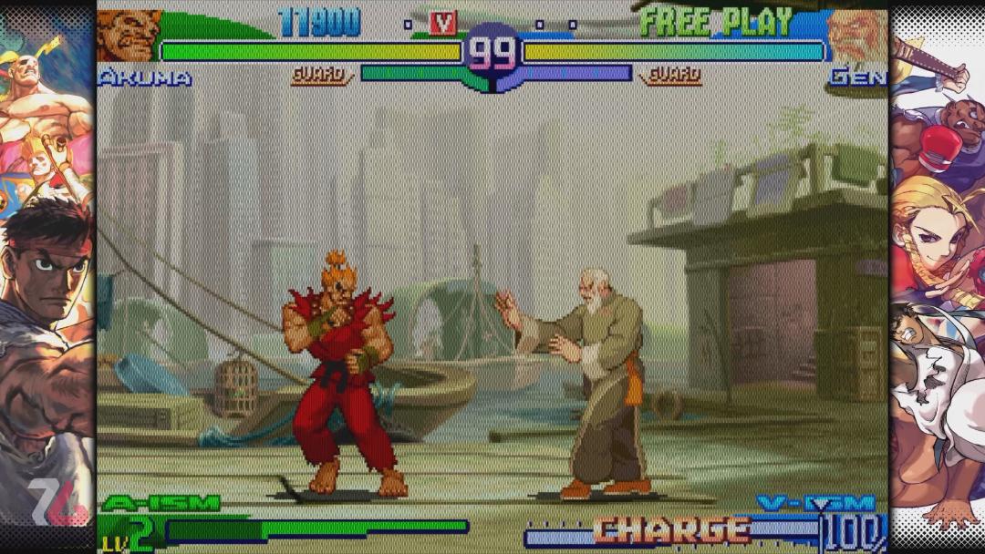 استریت فایتر در Capcom Fighting Collection 2