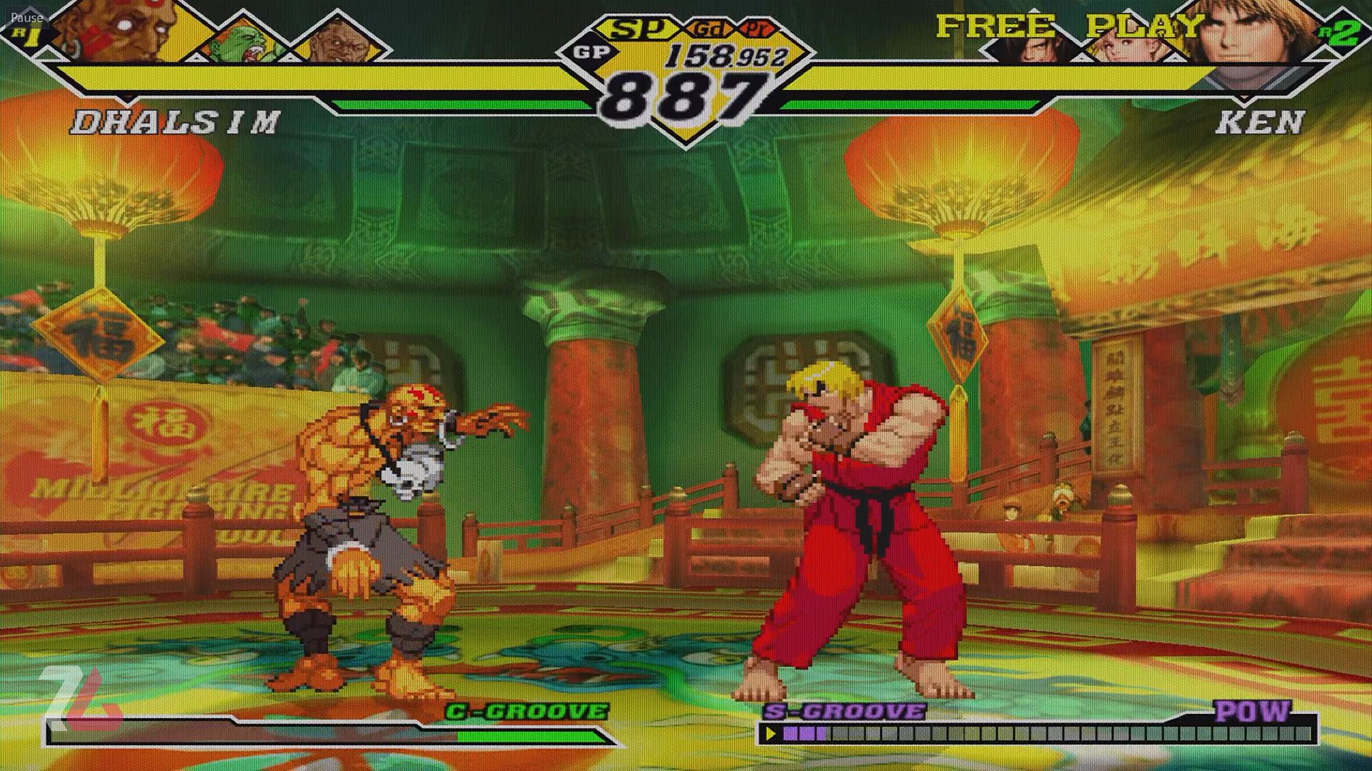 گیم پلی بازی Capcom Fighting Collection 2