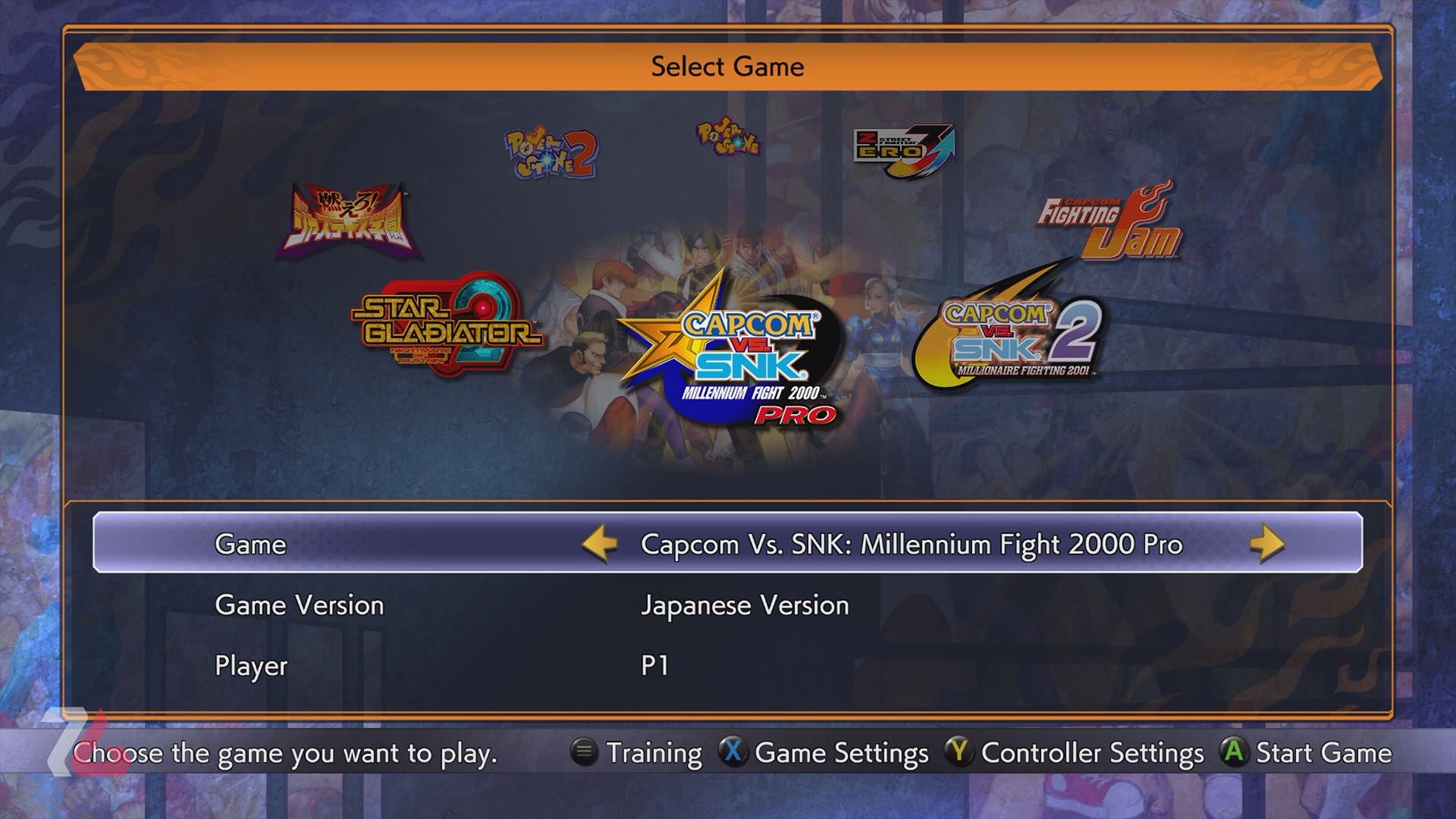 بازی‌های حاضر در Capcom Fighting Collection 2