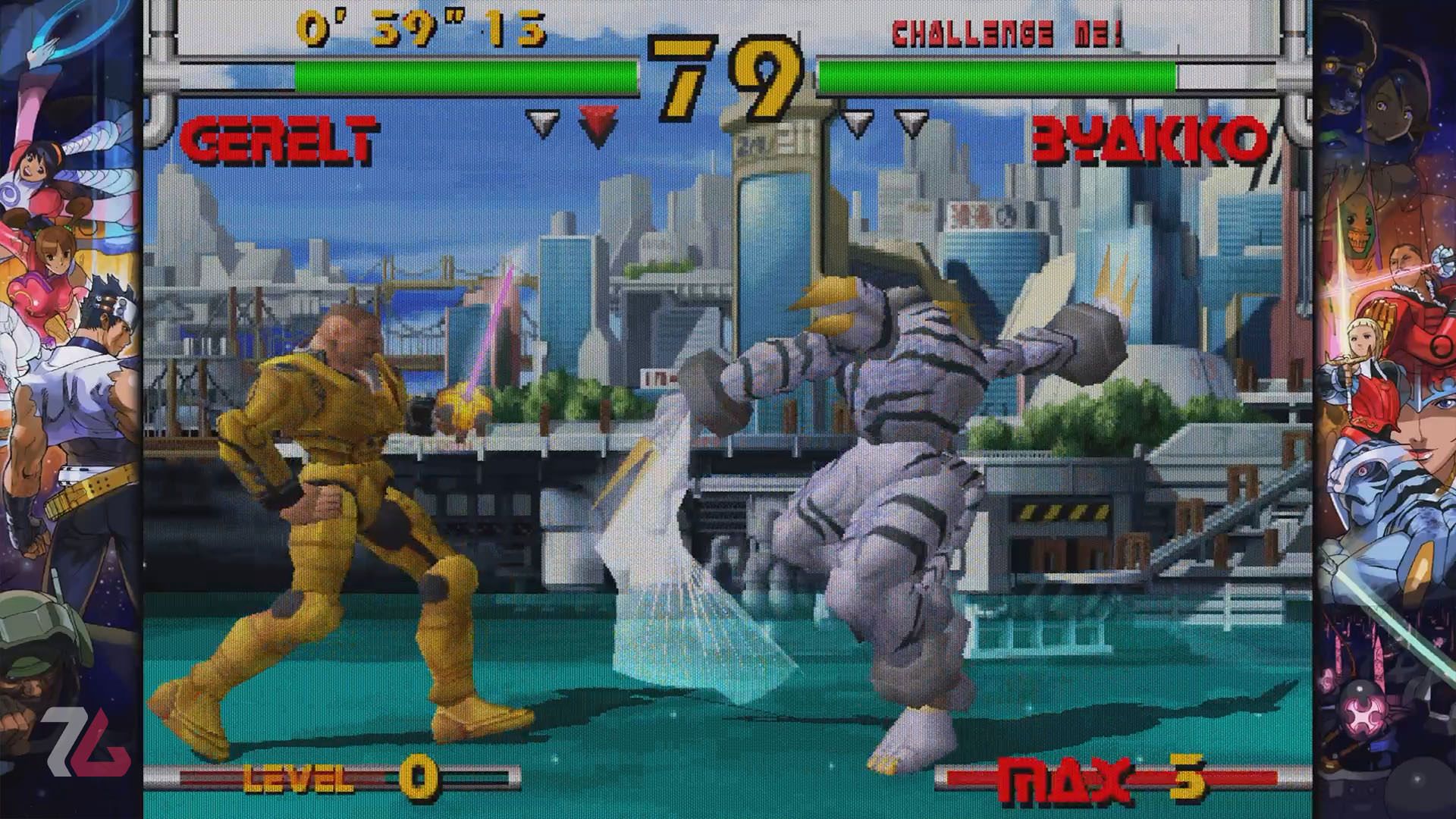 پلاسما اسورد در Capcom Fighting Collection 2