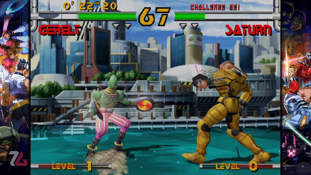 پلاسما اسورد در بازی Capcom Fighting Collection 2