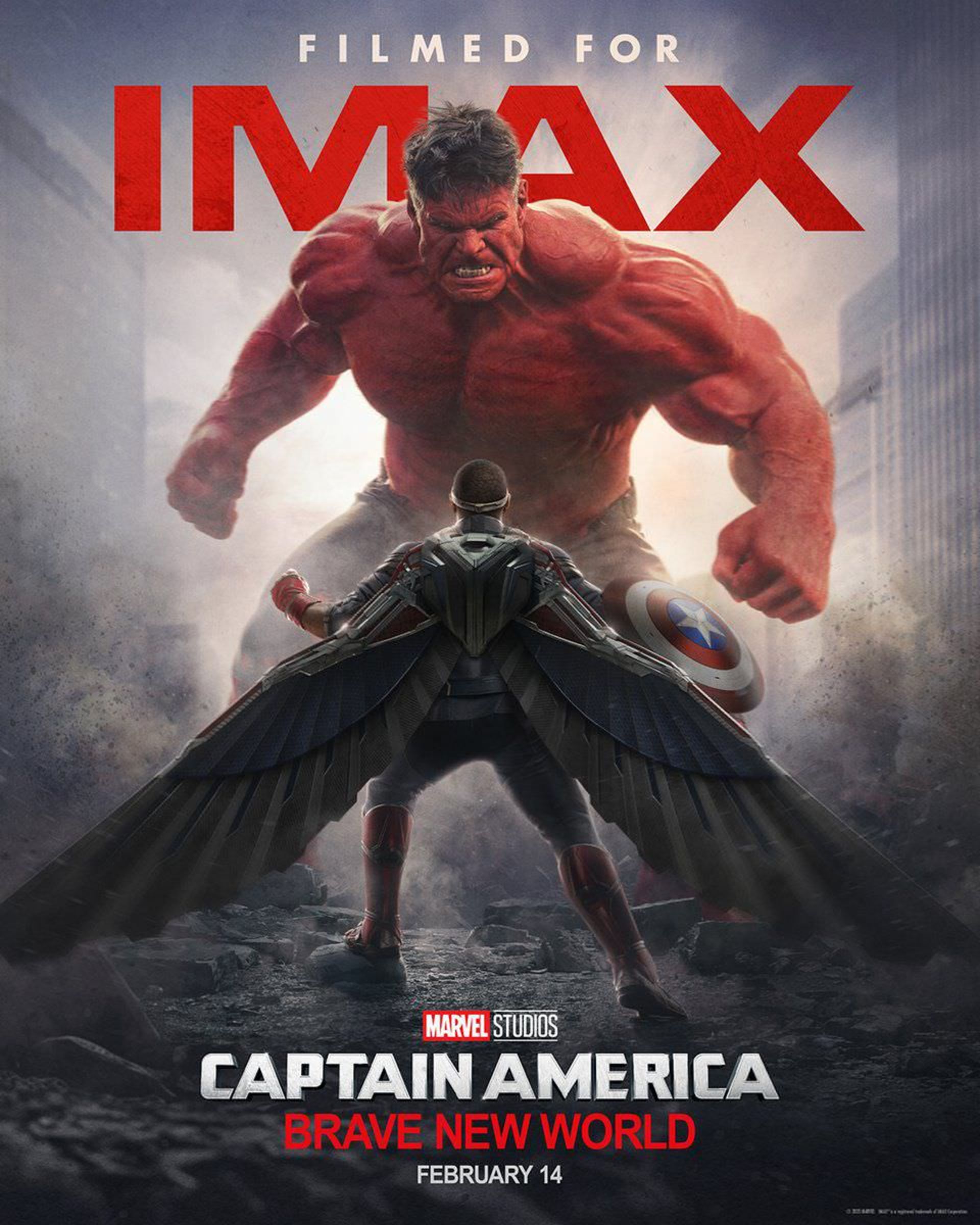 پوستر IMAX فیلم Captain America: Brave New World 