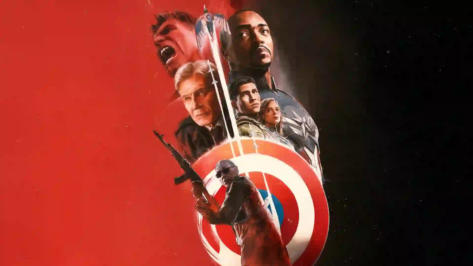 نسخه گسترده پوستر فیلم Captain America Brave New World