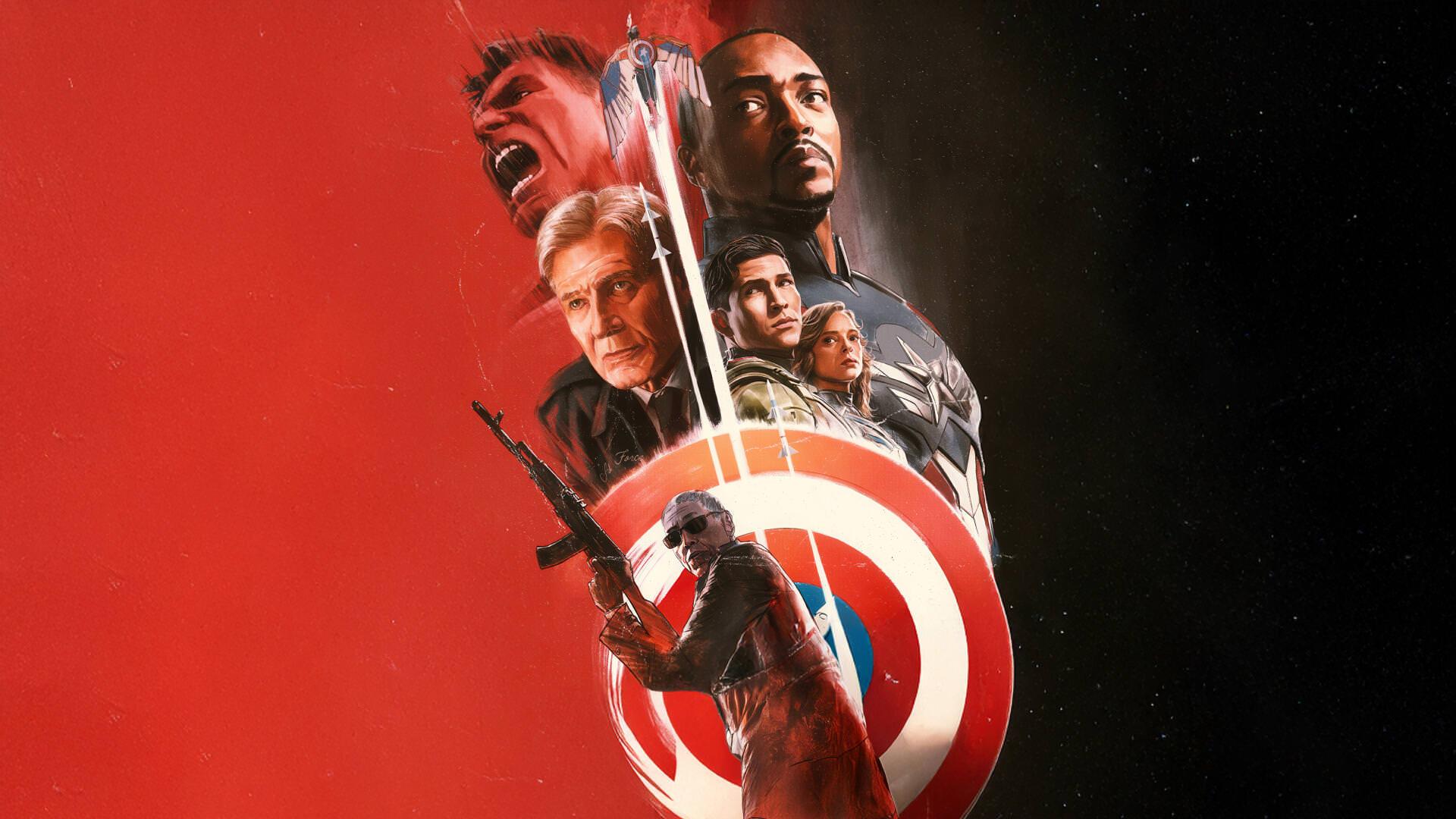 نسخه گسترده پوستر فیلم Captain America Brave New World