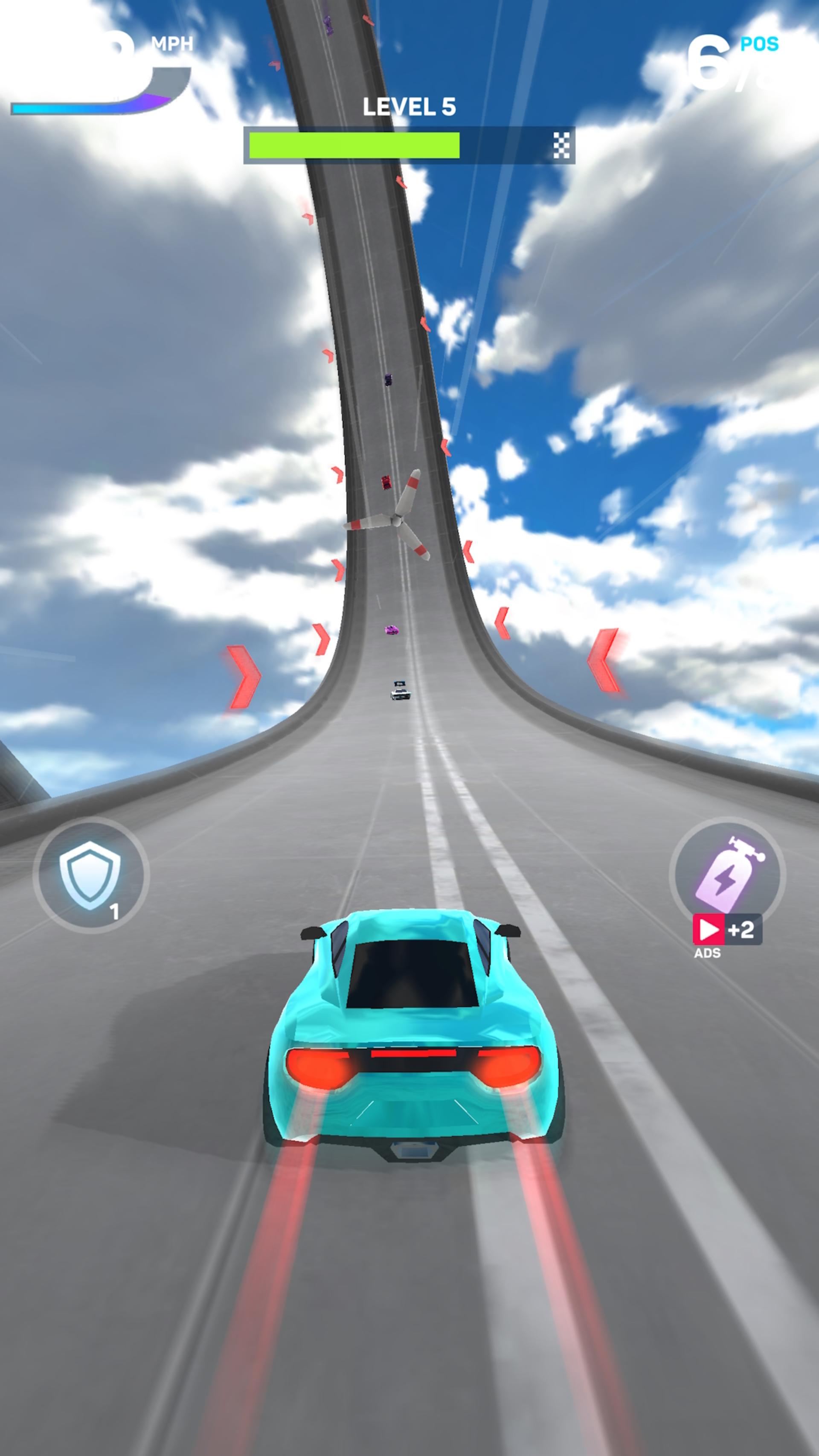 گیم‌پلی بازی موبایل Car Race
