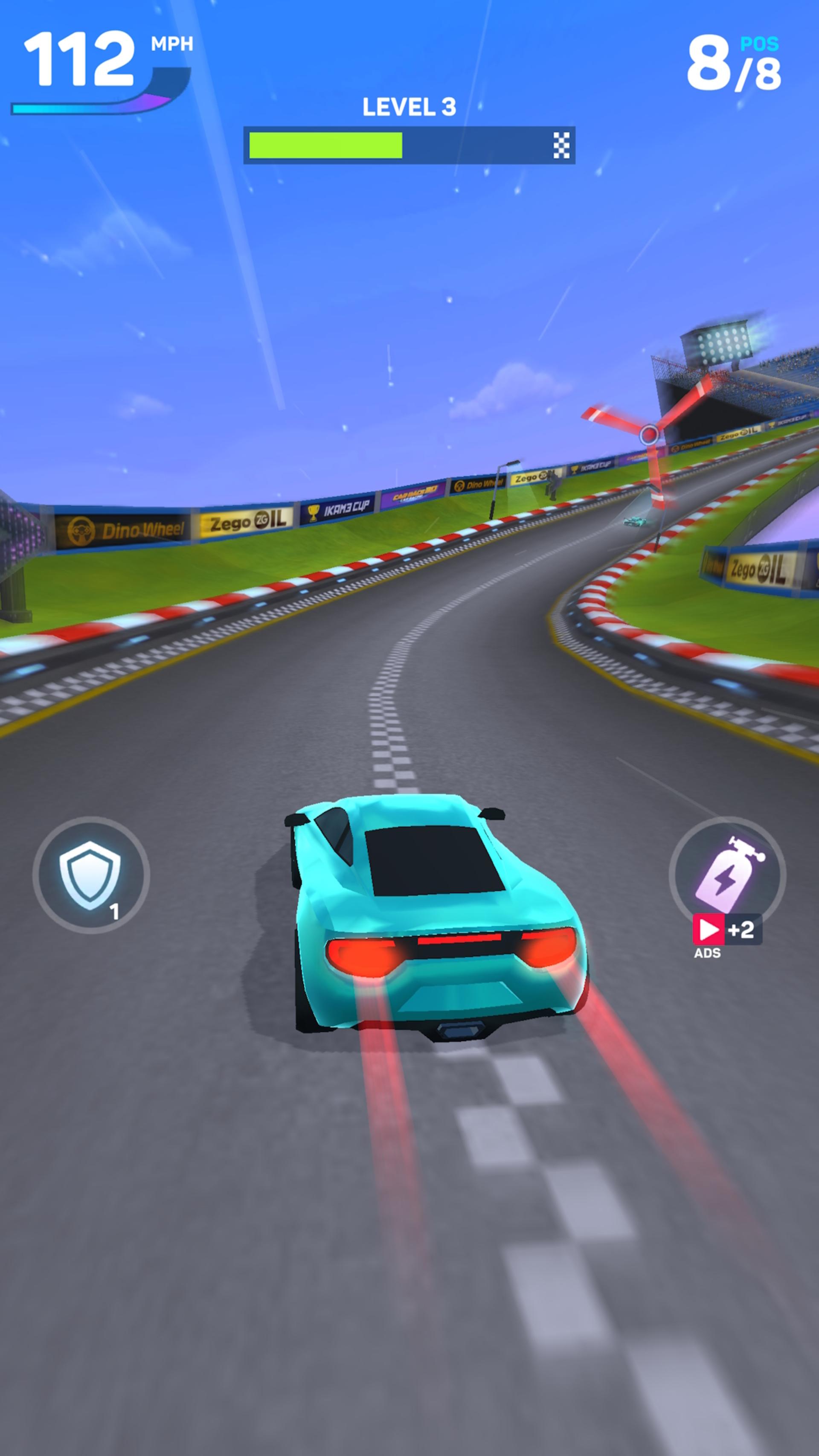 گیم‌پلی بازی موبایل Car Race