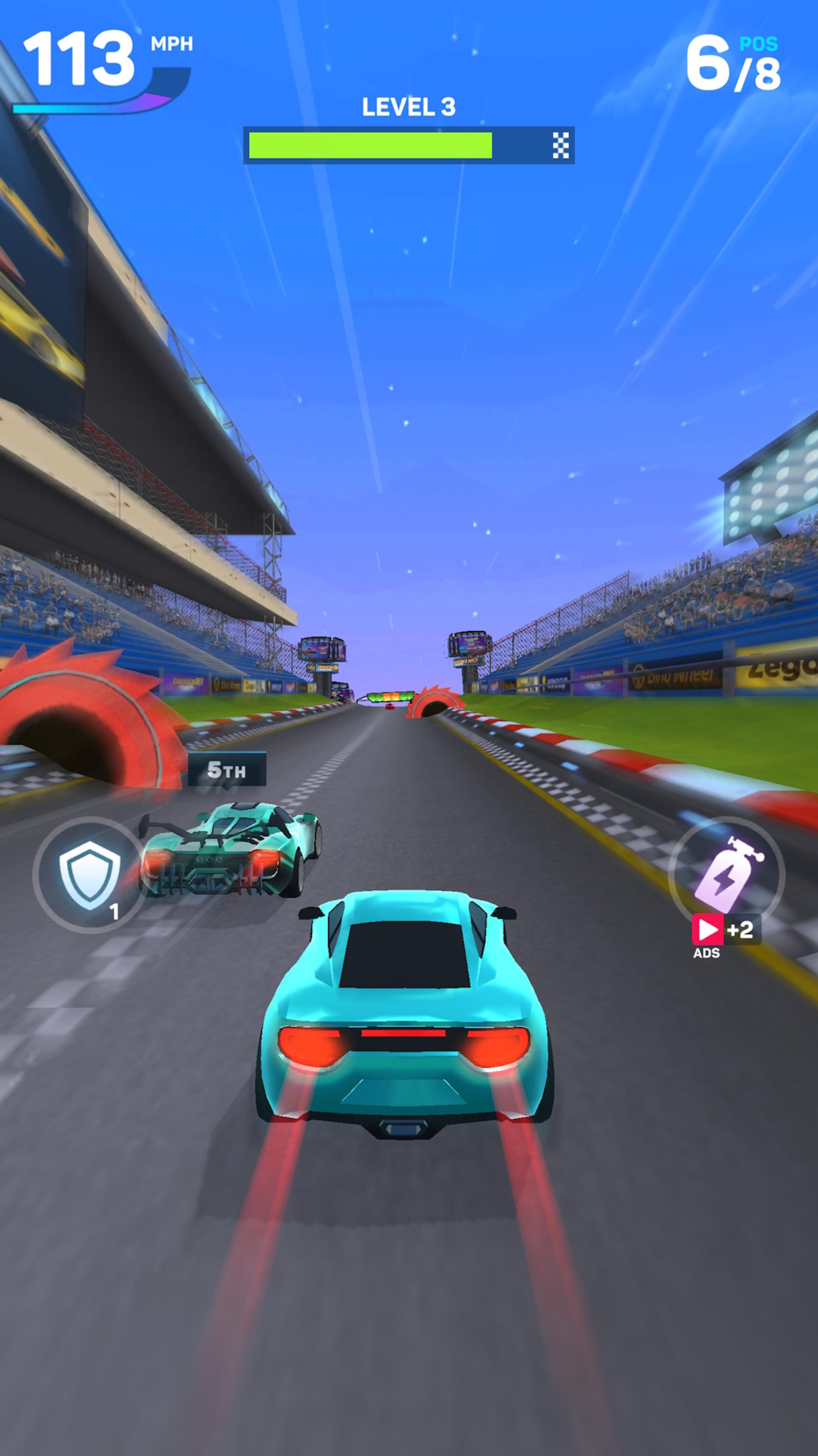 گیم‌پلی بازی موبایل Car Race