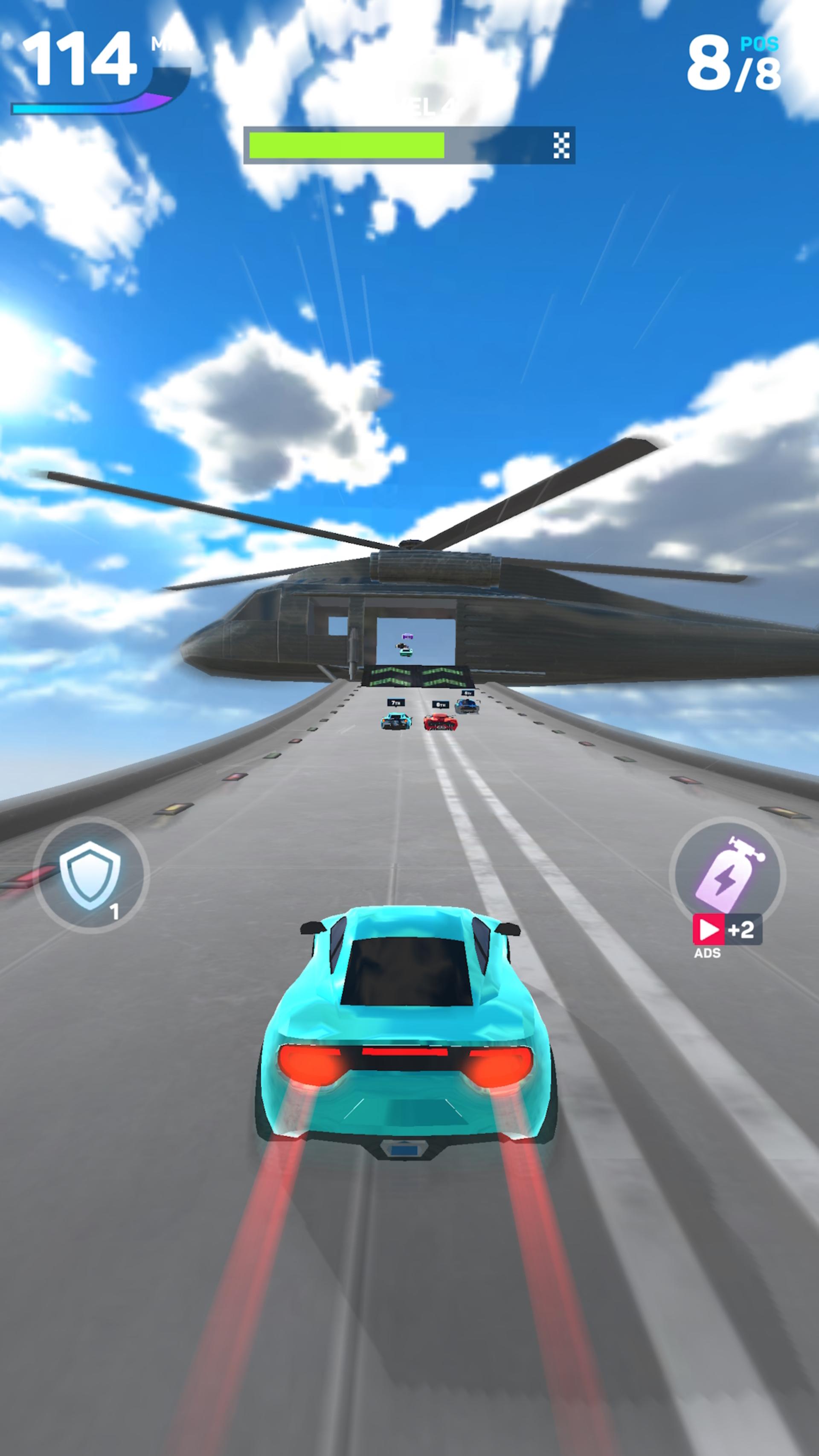 گیم‌پلی بازی موبایل Car Race