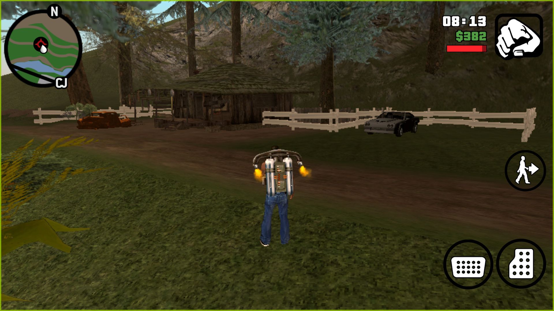مخفیگاه کاتالینا (Catalina’s Hideout) در بازی جی‌تی‌ای سن آندریاس (GTA: San Andreas)