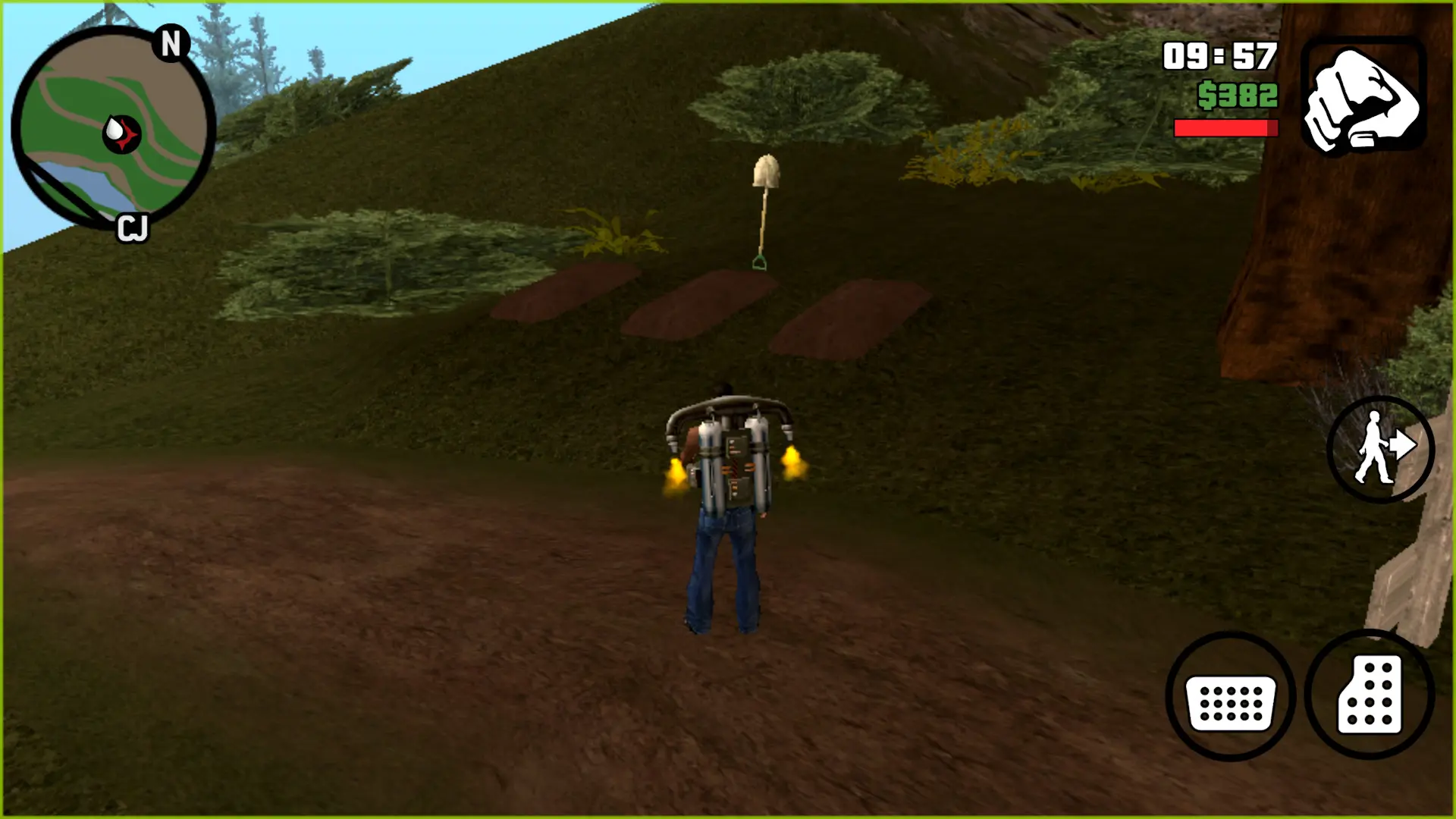 مخفیگاه کاتالینا (Catalina’s Hideout) در بازی جی‌تی‌ای سن آندریاس (GTA: San Andreas)