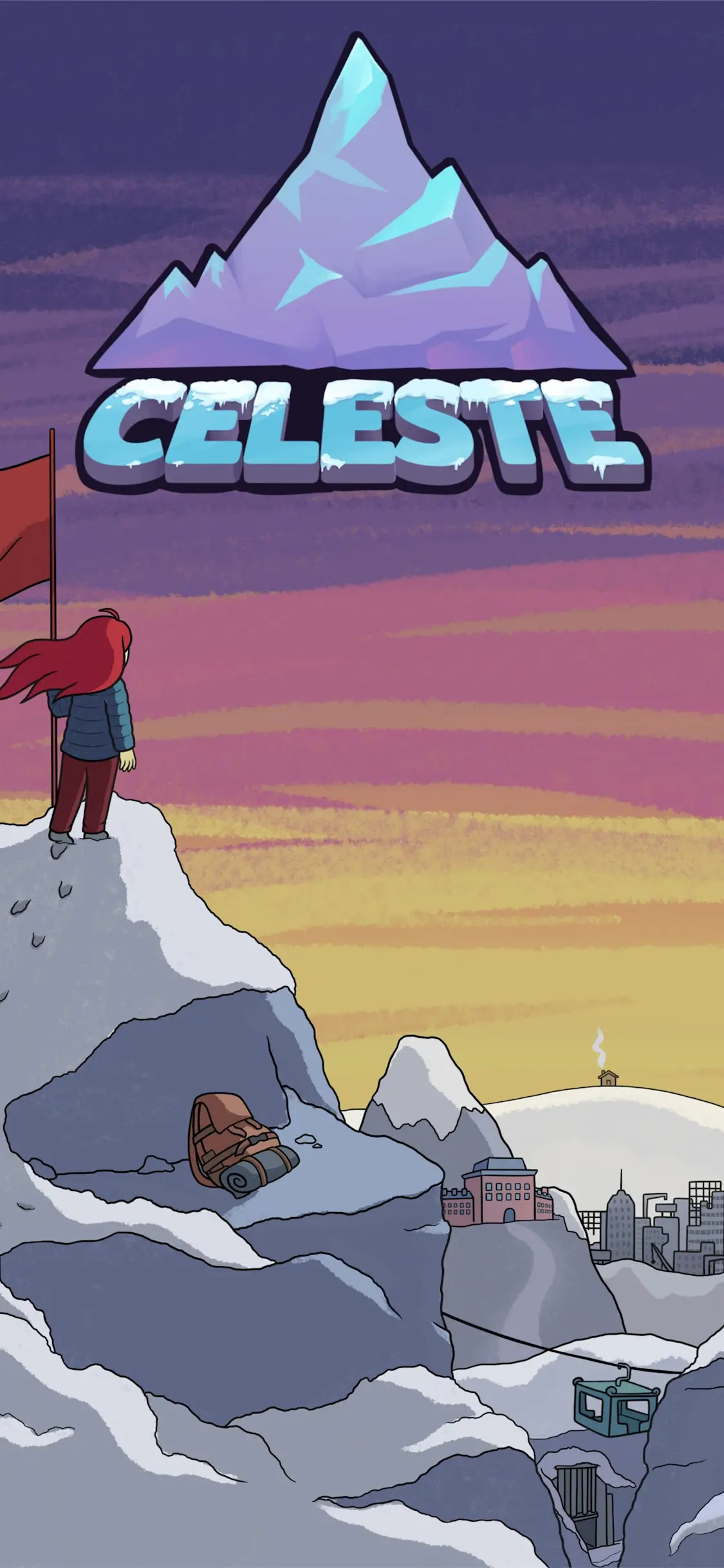 پوستر (کاور) بازی Celeste برای آی‌او‌اس (iOS)