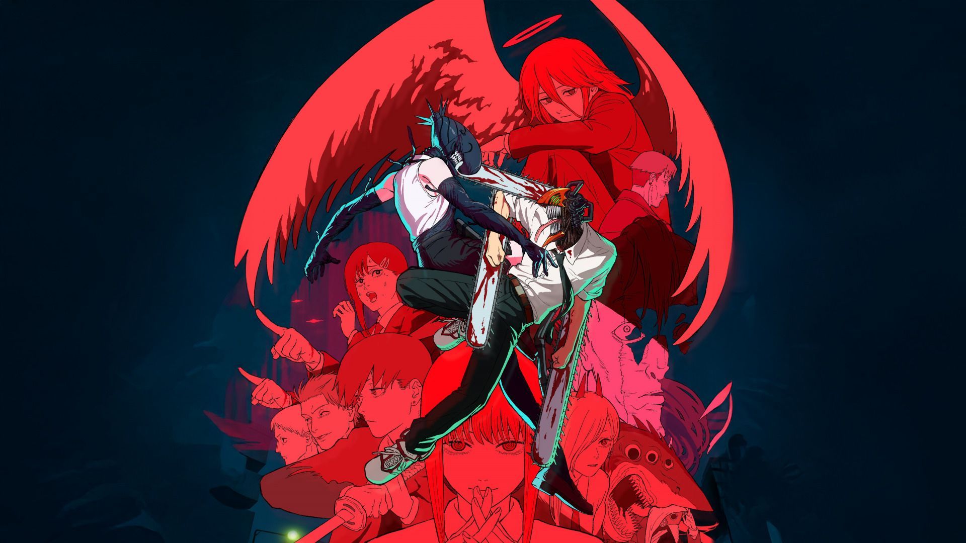 والپیپر انیمه Chainsaw Man: The Movie – Reze Arc