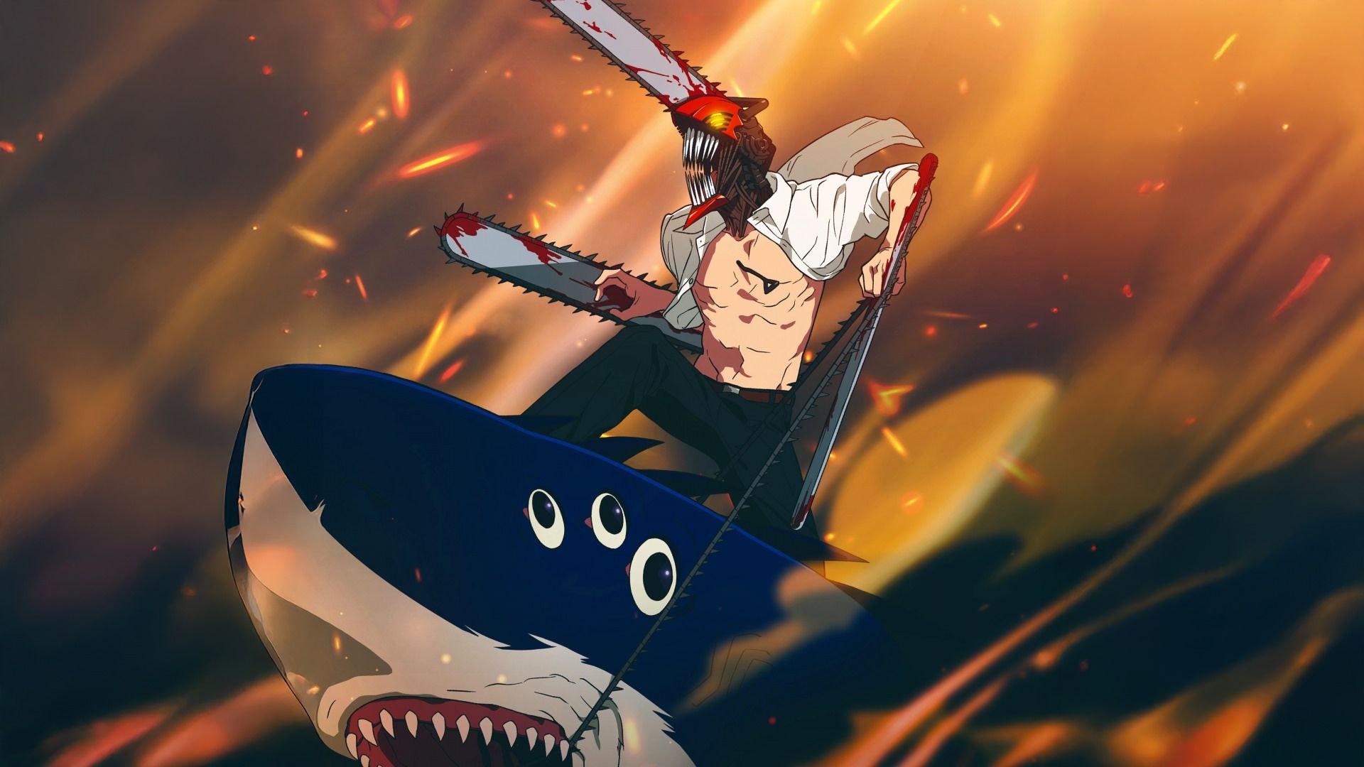 والپیپر انیمه Chainsaw Man – The Movie: Reze Arc