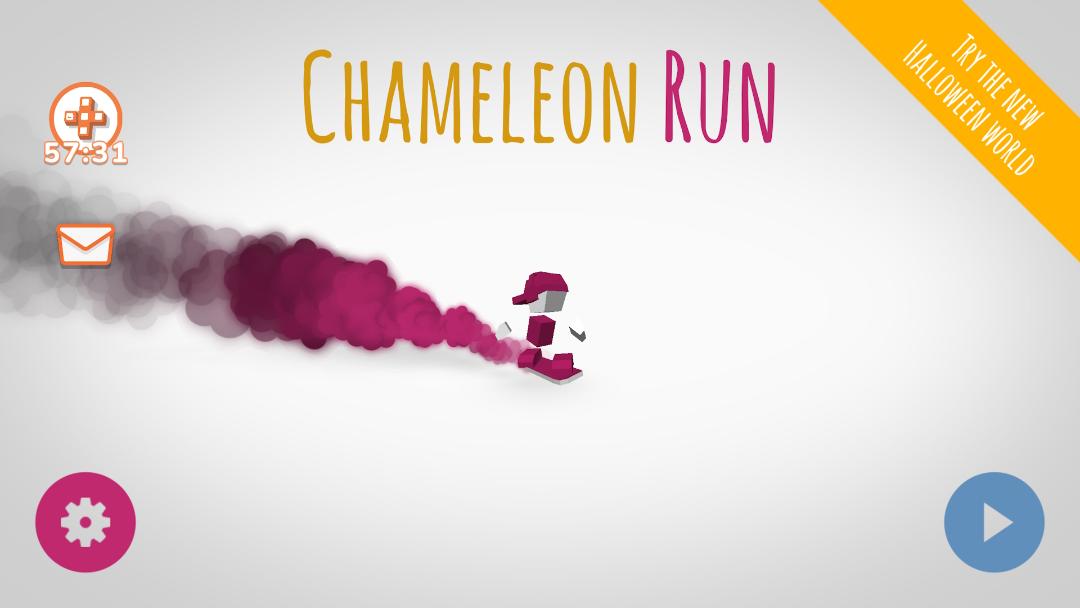 گیم‌پلی بازی موبایل Chameleon Run