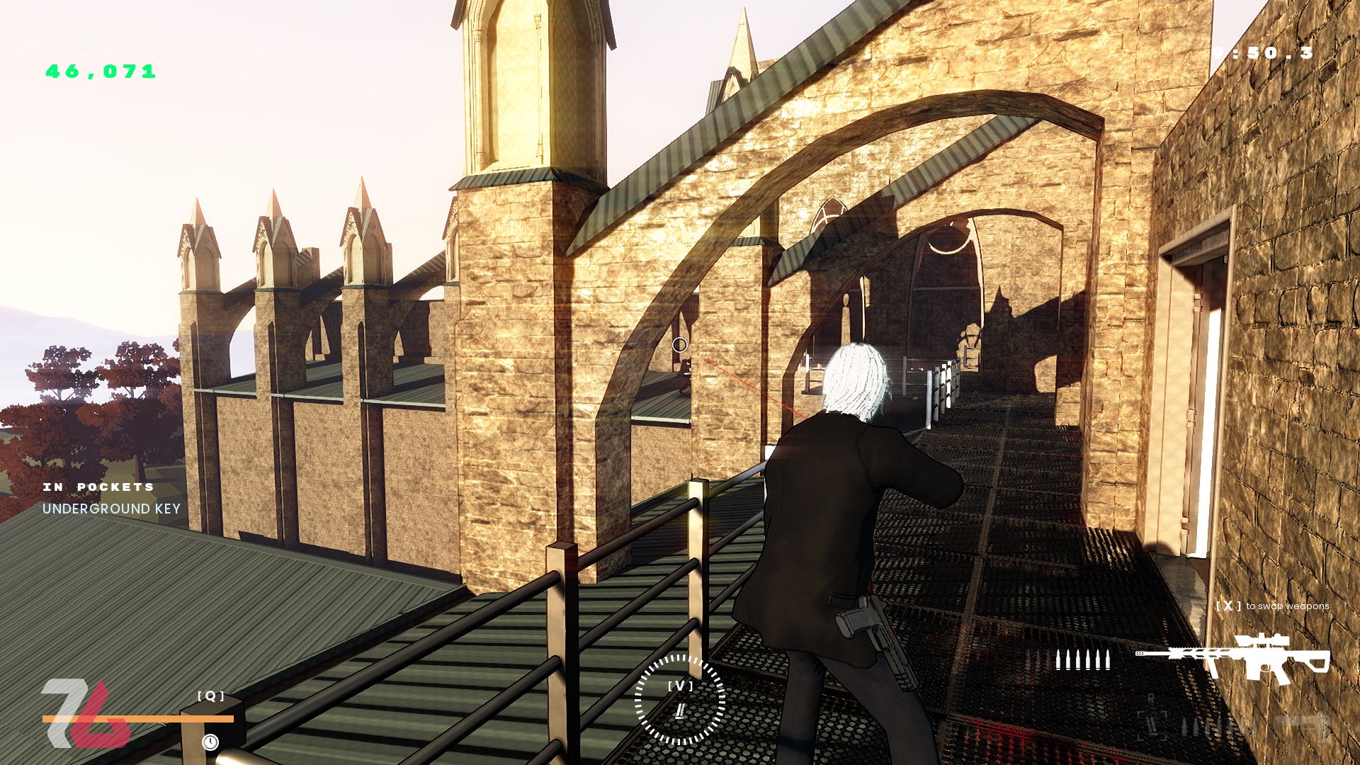 محیط روز در بازی Suit For Hire