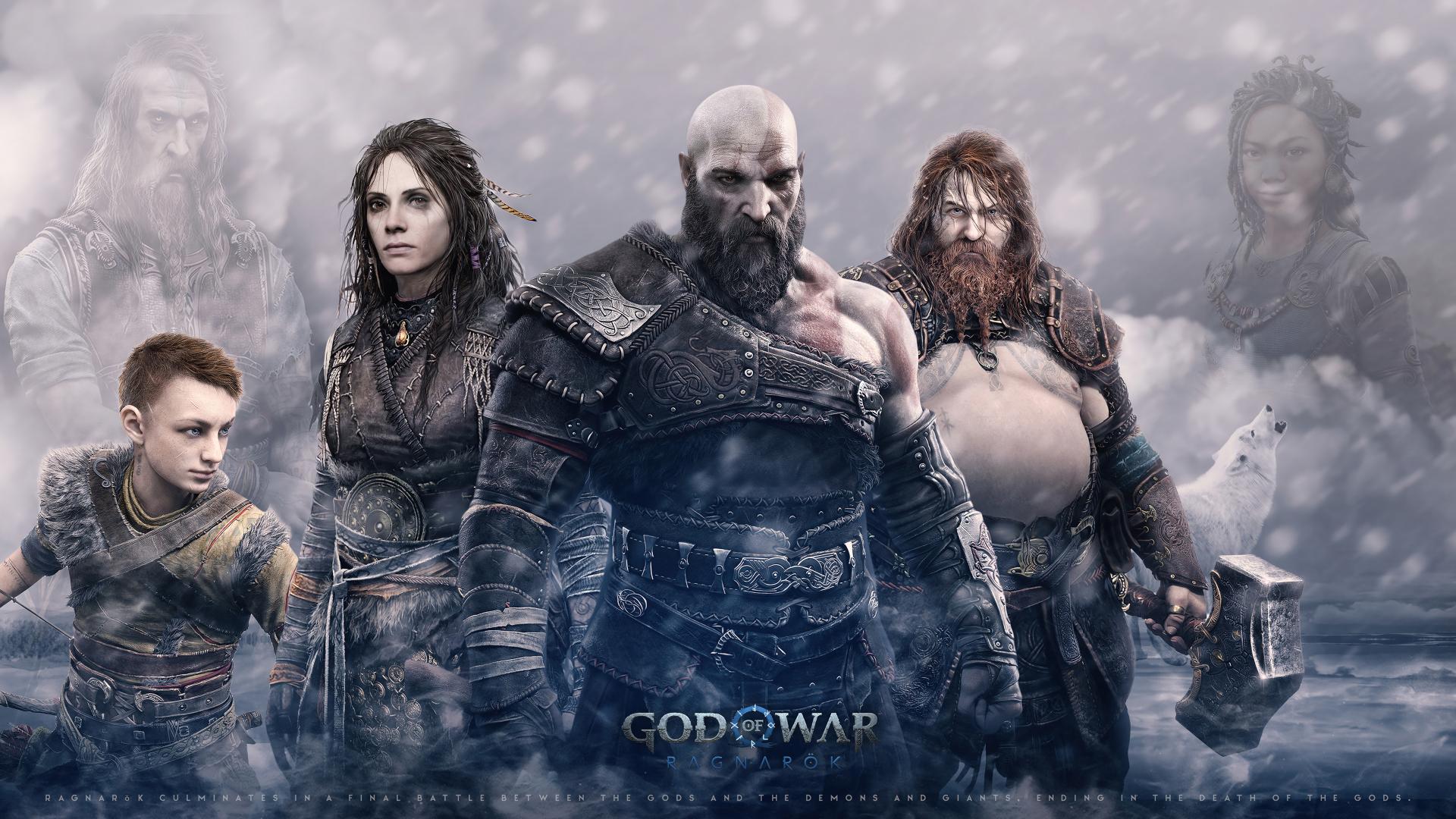 شخصیت‌های بازی God of War Ragnarök