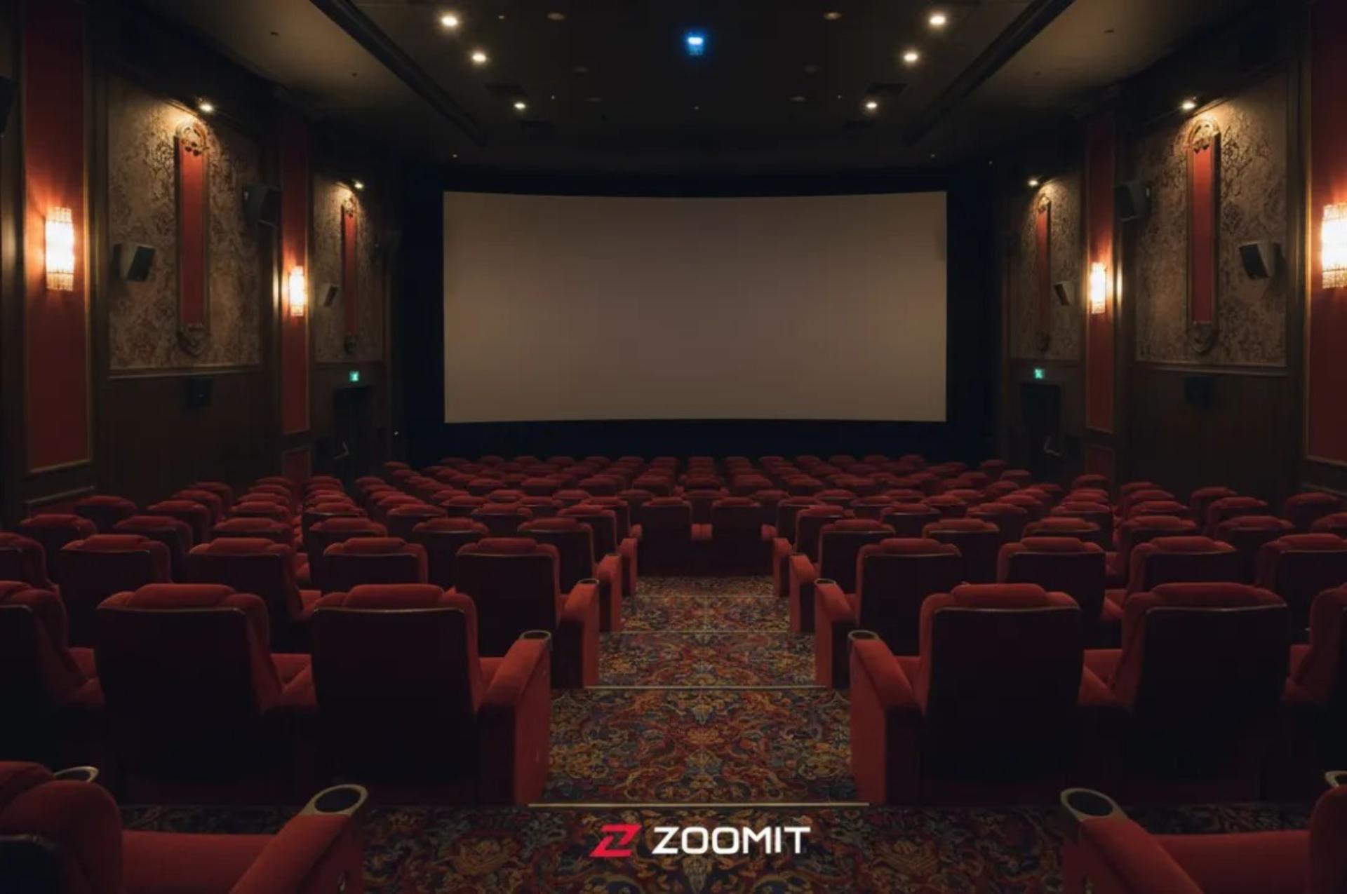 صندلی‌های قرمز سینما 