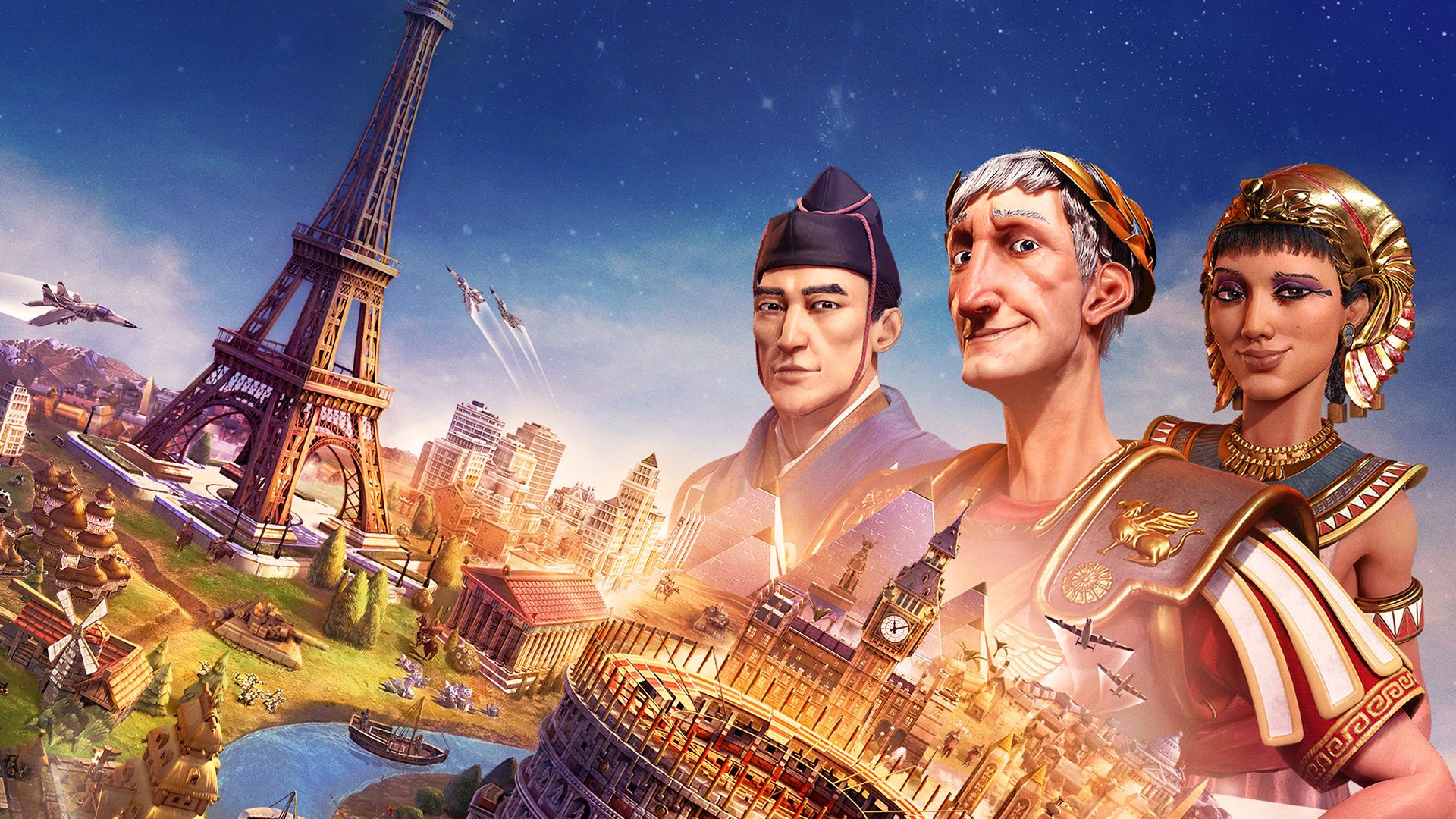 رهبران بازی Civilization 6
