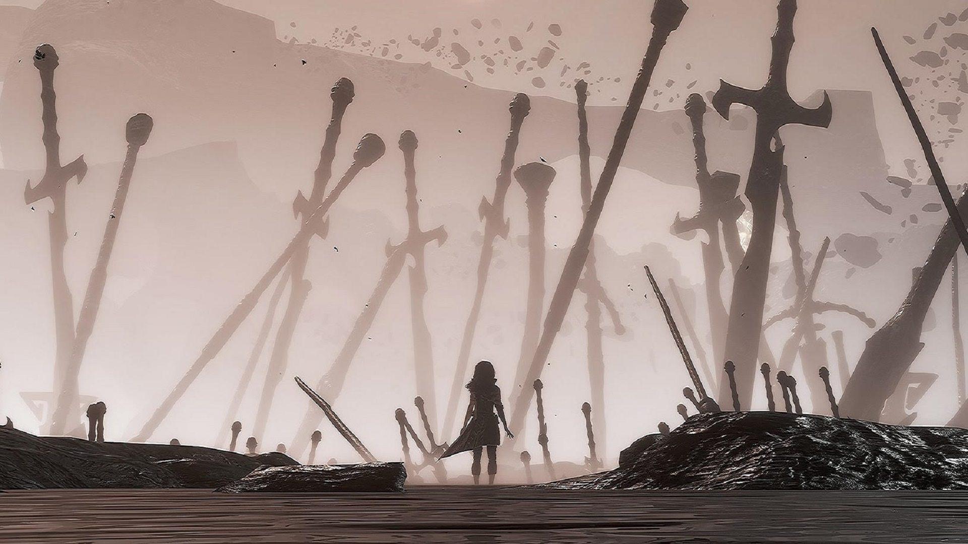 منطقه Blades' Graveyard در بازی Clair Obscur: Expedition 33