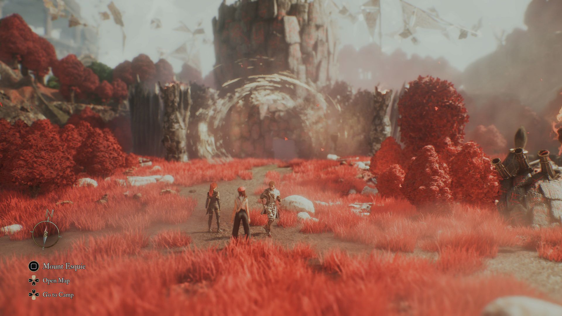 پورتال دهکده جسترال در بازی Clair Obscur: Expedition 33