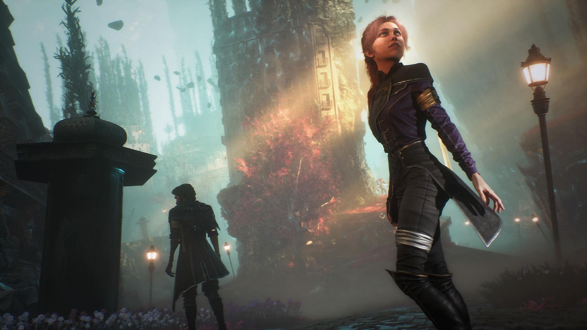 مائل در حال تماشا عقب در بازی Clair Obscur: Expedition 33