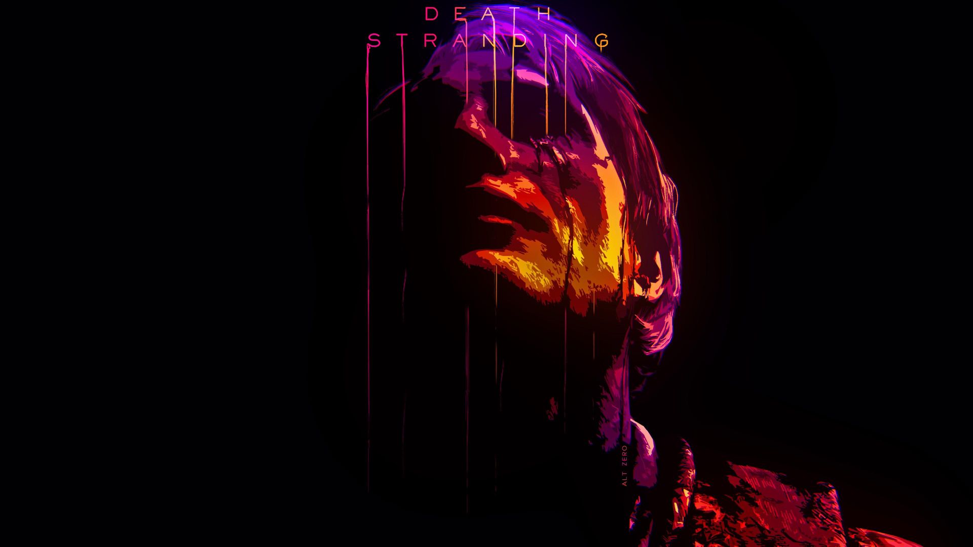 یک فن‌آرت زیبا و جذاب از شخصیت کلیف اونگر (Cliff Unger) در بازی Death Stranding