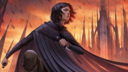 تصویری از رمان فانتزی Mistborn