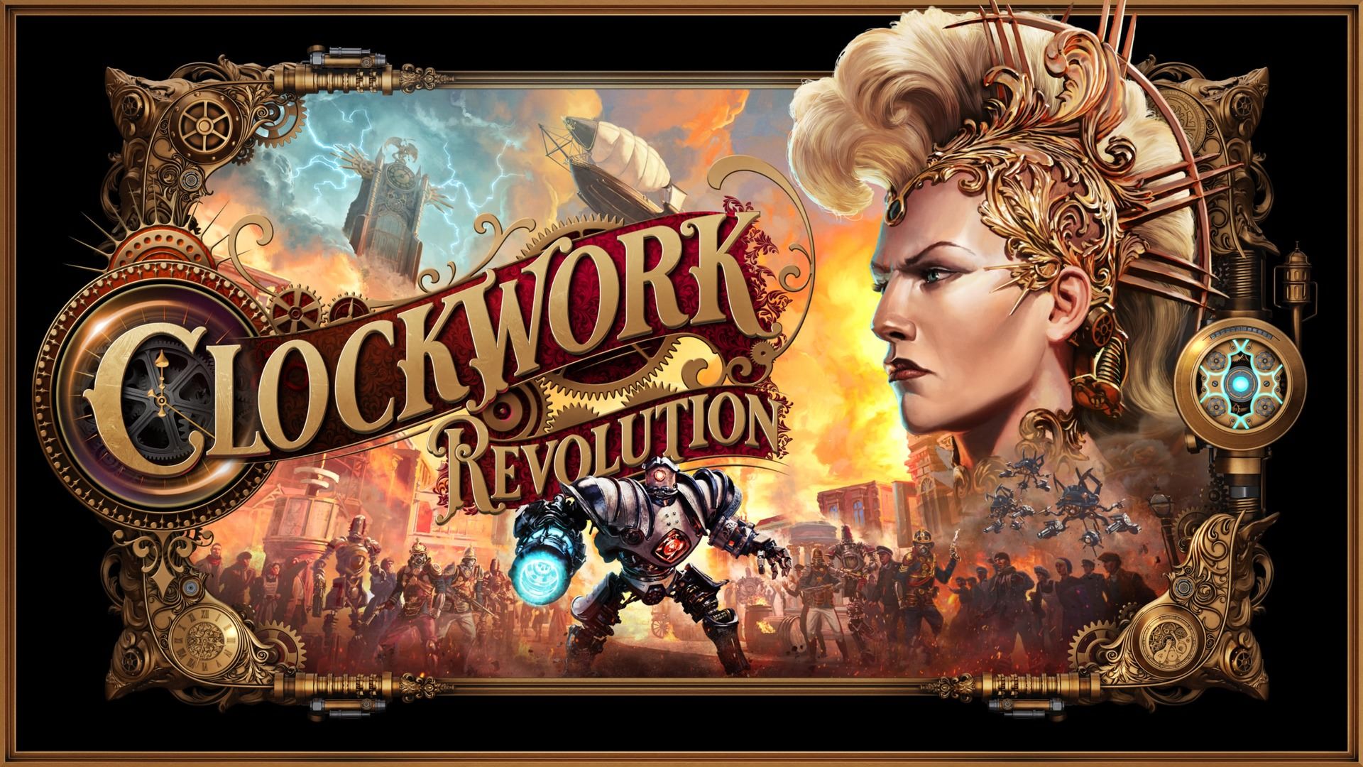پوستر جدید بازی Clockwork Revolution