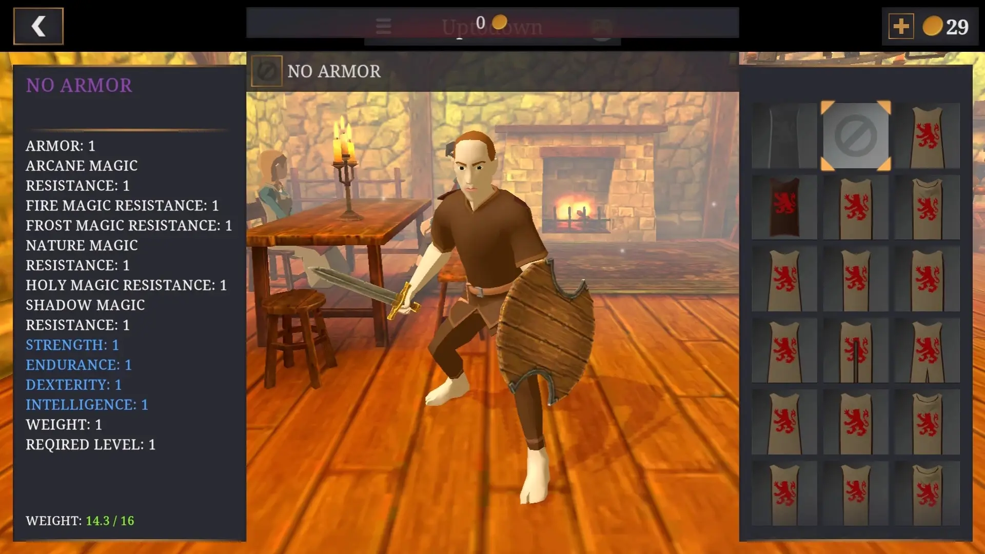 گیم‌پلی بازی موبایل Combat Magic Spells & Swords