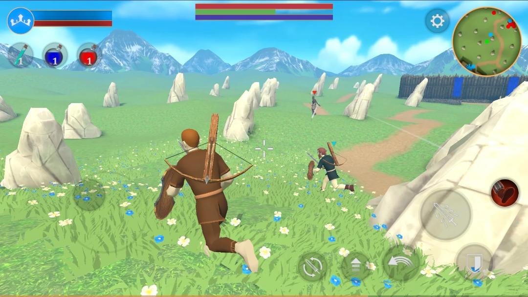گیم‌پلی بازی موبایل Combat Magic Spells & Swords