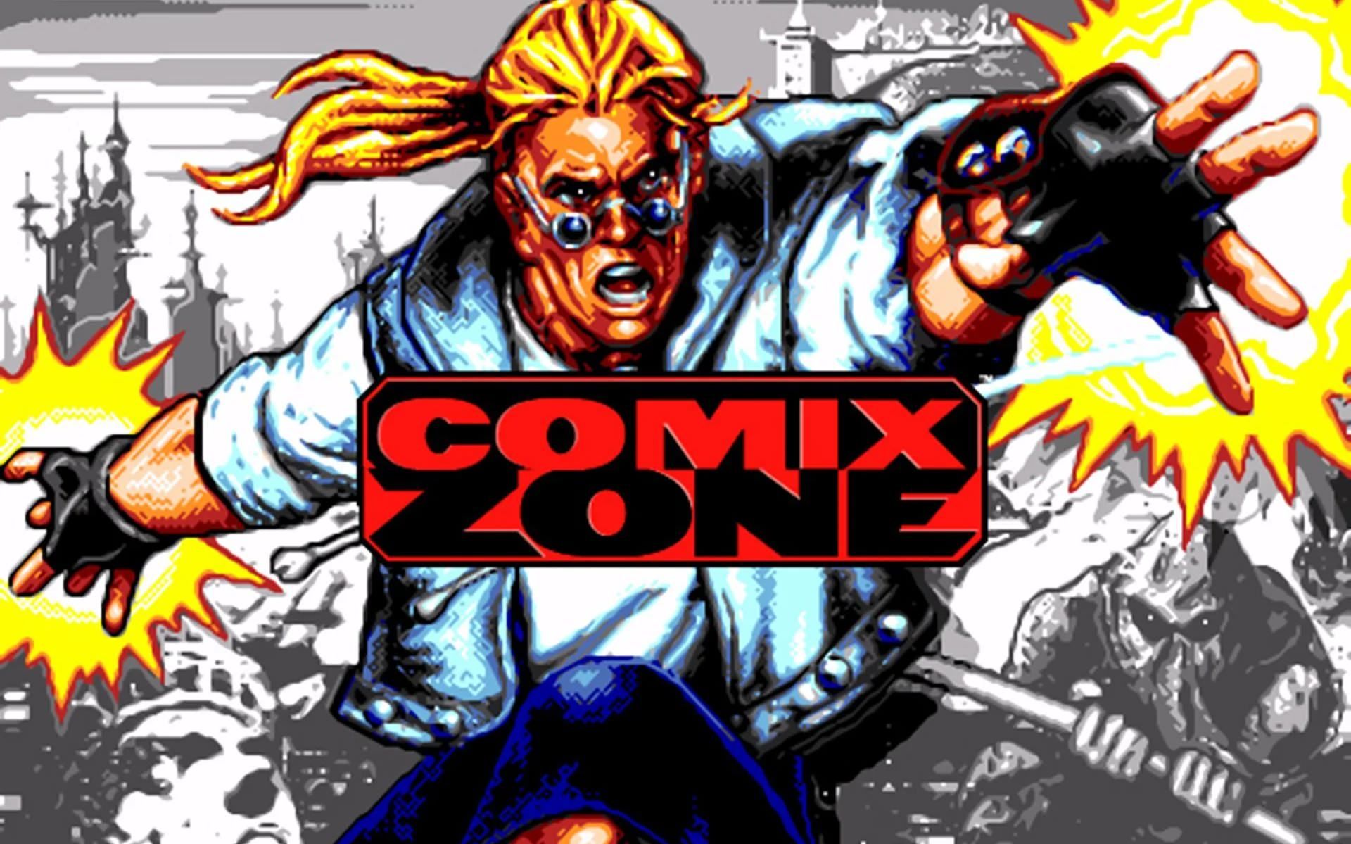 پوستر نسخه سگا بازی Comix Zone