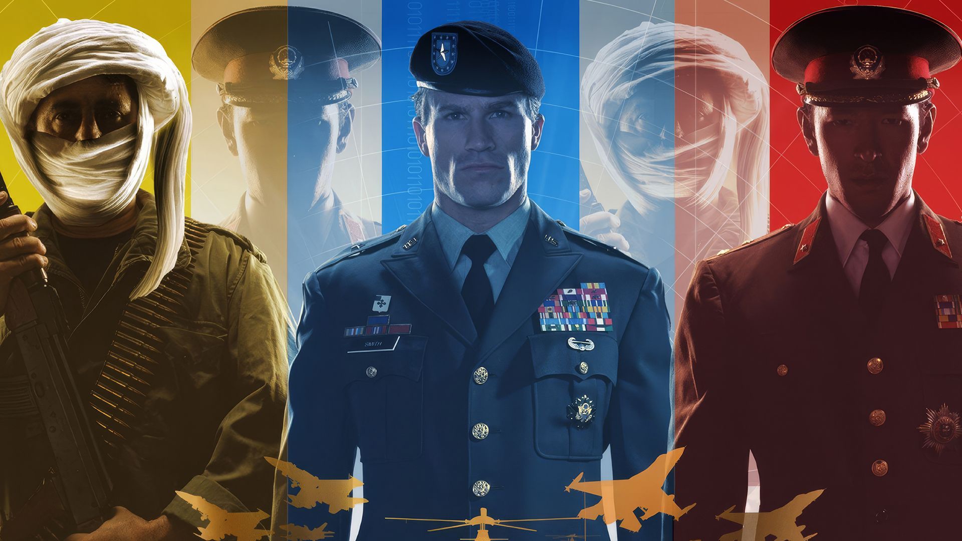 جناح‌های مختلف بازی Command and Conquer: Generals