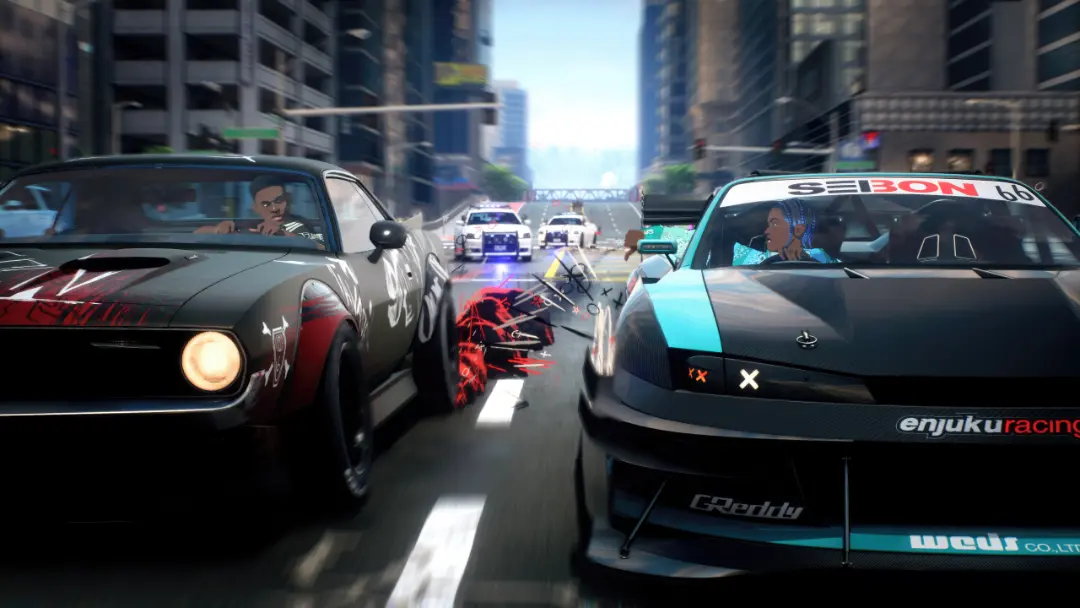 همزمانی مسابقه و تعقیب‌و‌گریز در بازی Need for Speed ​​Unbound