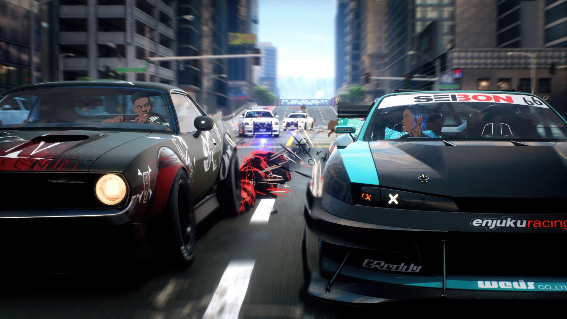 همزمانی مسابقه و تعقیب‌و‌گریز در بازی Need for Speed ​​Unbound