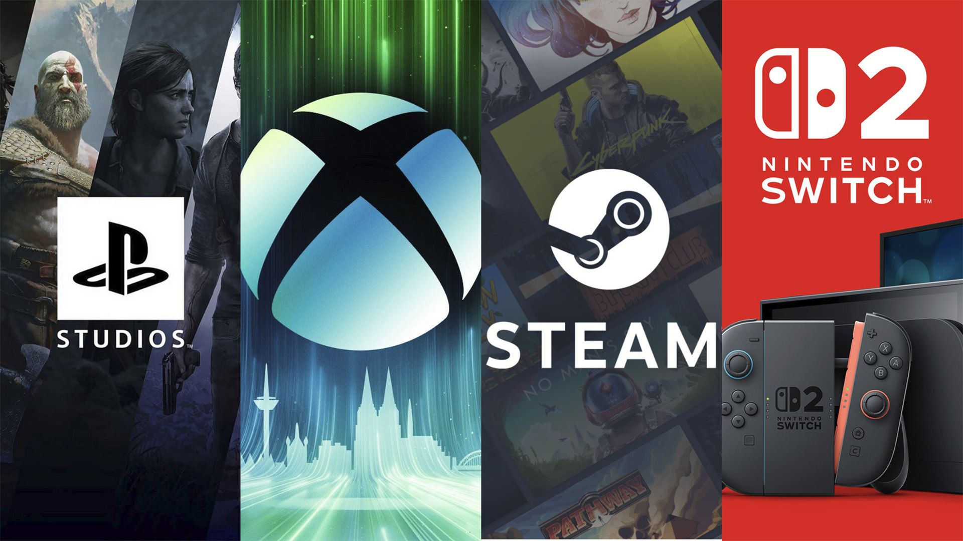 استیم، نینتندو سوییچ، پلی استیشن و ایکس باکس
