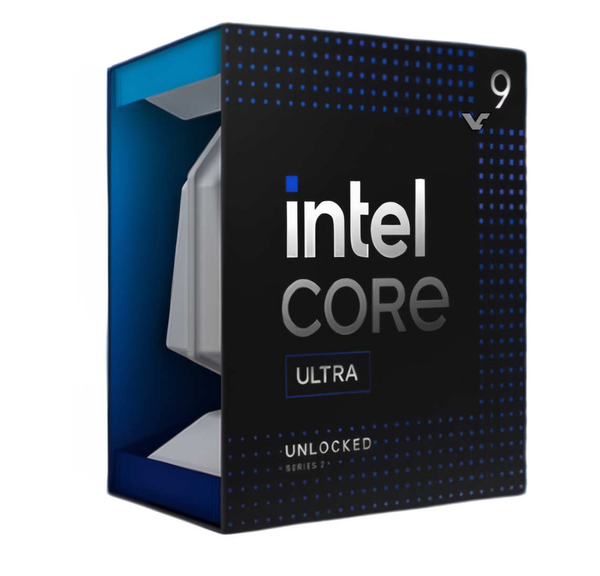 جعبه پردازنده‌های سری Core Ultra 9 شرکت اینتل