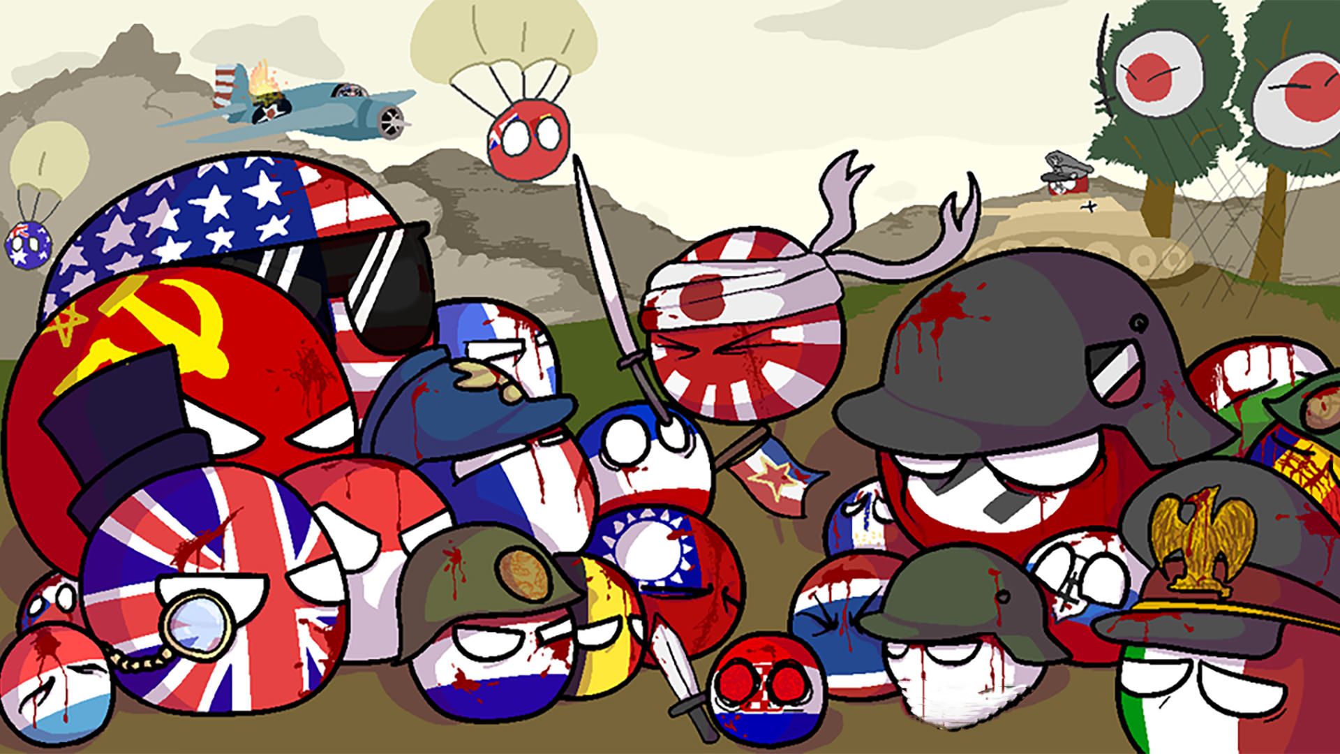 بازی موبایل Countryball: World 1930