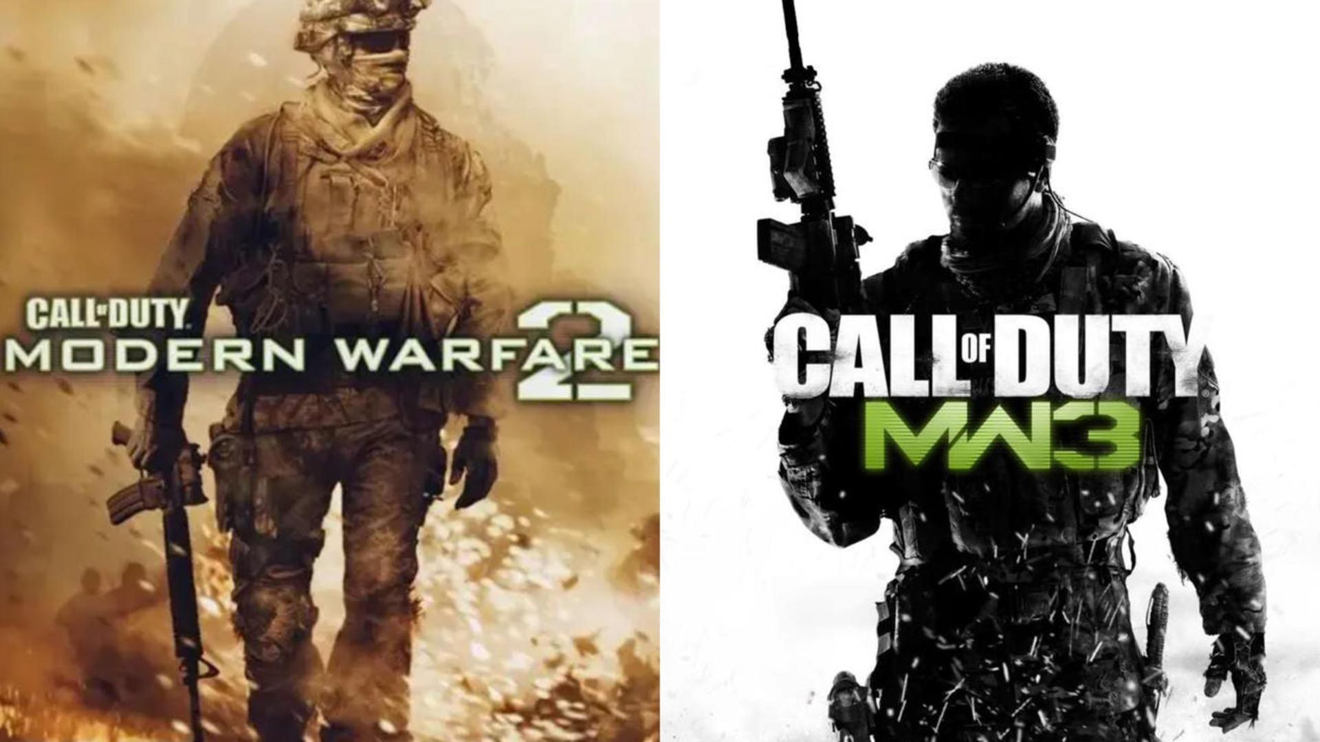 کاور Modern Warfare 2 و 3 در کنار هم
