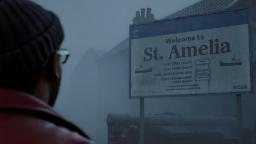تابلوی خوش‌آمدگویی به شهر سنت امیلیا در بازی Silent Hill Townfall