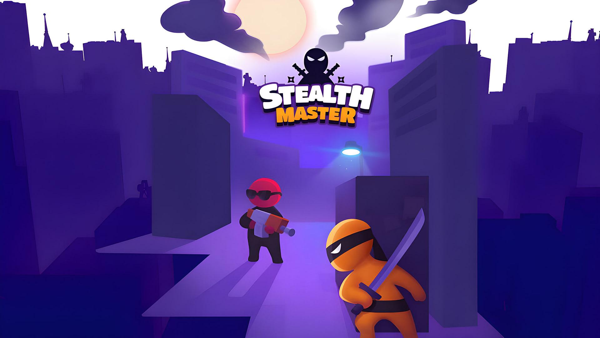 شخصیت‌های بازی Stealth Master در محیط شهری در شب