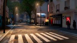خیابان شبانه در حالت جهان‌باز (Open-World) بازی EA Sports FC 27
