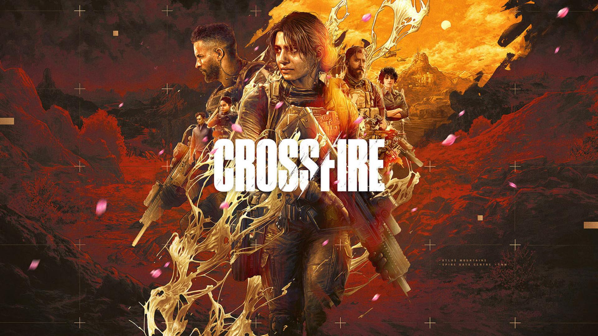 شخصیت‌های نظامی بازی Crossfire در یک محیط کوهستانی و جنگی
