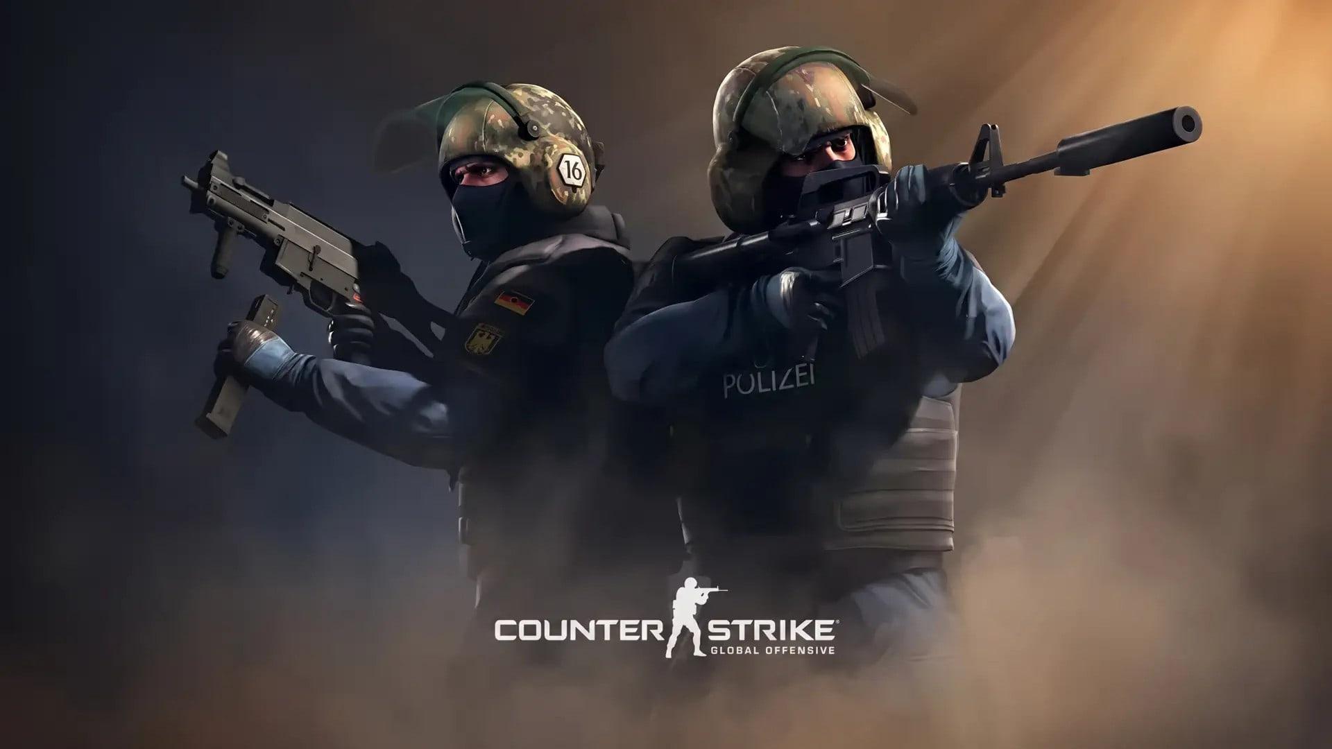 کاراکترهای پلیس در بازی کانتر استرایک (Counter-Strike Global Offensive) با سلاح‌های جنگی