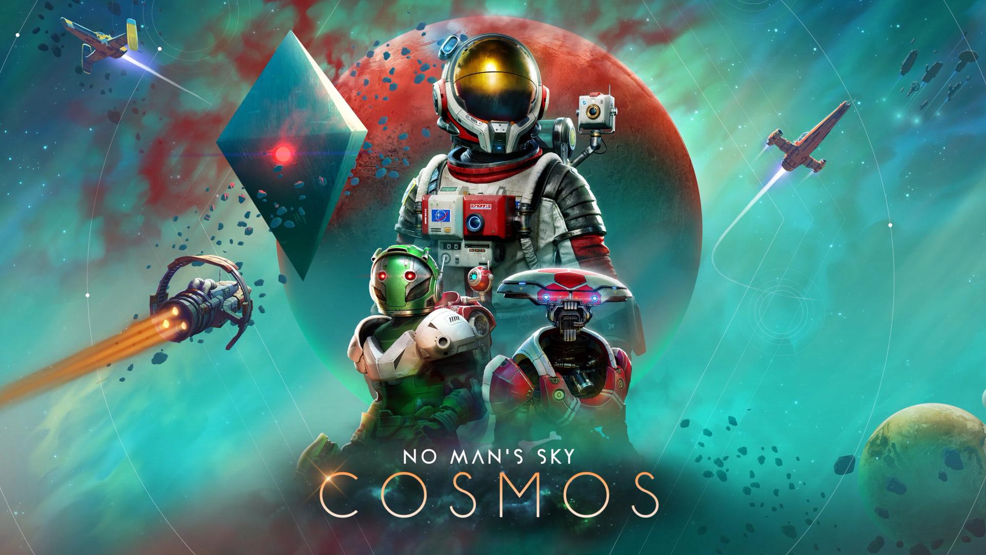 شخصیت‌های بازی No Man's Sky در فضای بیکران کیهان