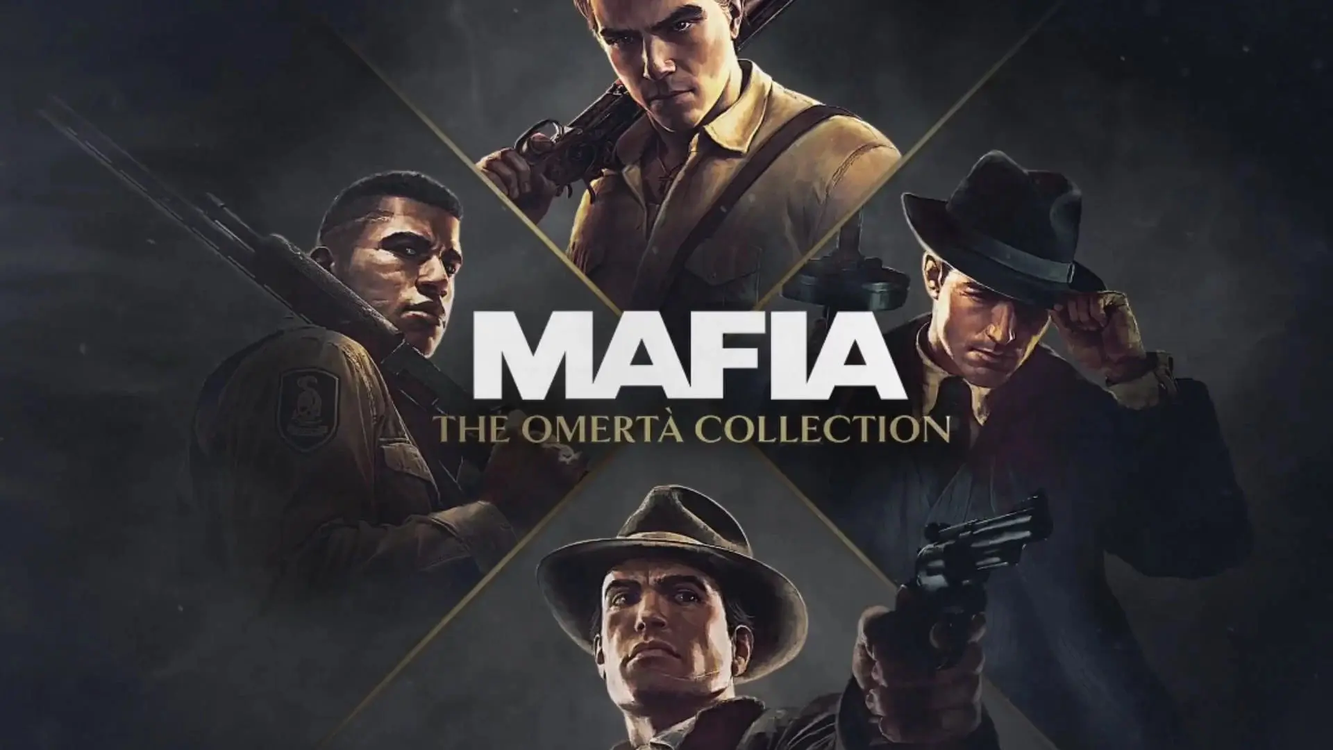 شخصیت‌های اصلی بازی Mafia: The Omerta Collection با سلاح‌های مختلف