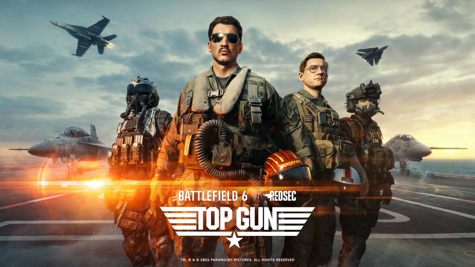 تریلر سینمایی همکاری بتلفیلد ۶ با Top Gun رونمایی شد