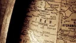 نام ایران روی نقشه چهان