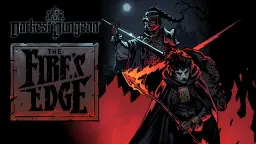 شخصیت‌های بازی دارکست دانجن (Darkest Dungeon) در فضای تاریک و آتشین
