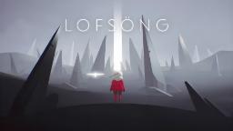 شخصیت اصلی بازی Lofsong (Lofsong) در میان صخره‌های تیز و مه‌آلود